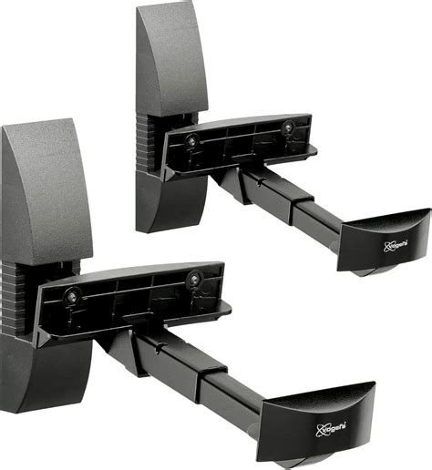 universal speaker brackets wall mount metal|small surround speakers wall mount.